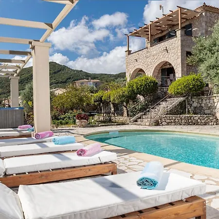 빌라 Armos Stone - Private Pool & Sea Views, By Zantewize Skinária